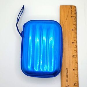 ROYAL blue RFID protection zipper wallet